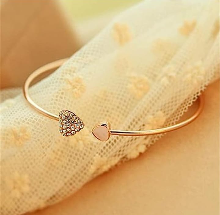 Double Hand Bracelet | Color Rose Gold