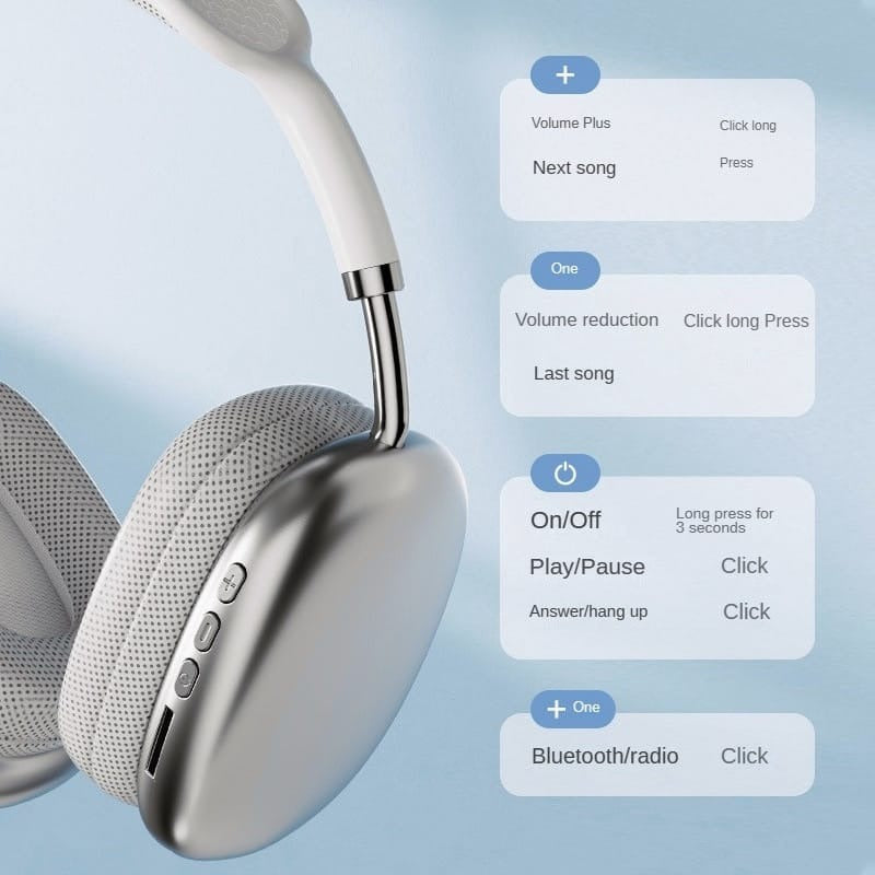 P9 Wireless Bluetooth Headphones | Best Quality Wireless Headphones
