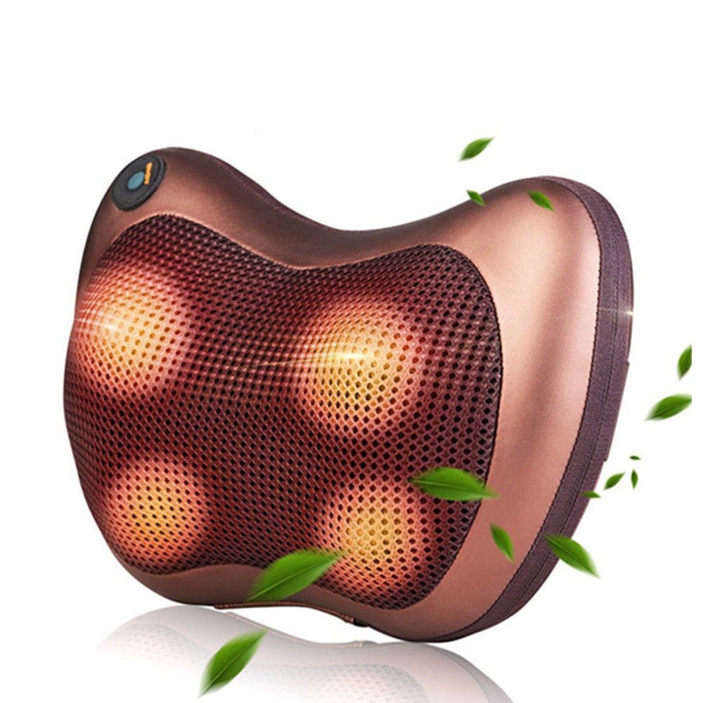 Car Head Massage Pillow Relax Vibrator | Electric Shoulder & Back Therapy