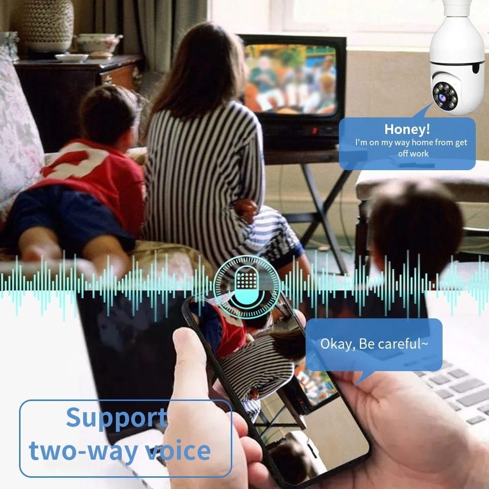 1080p Full HD CCTV Camera | Home Security WIFI Camera