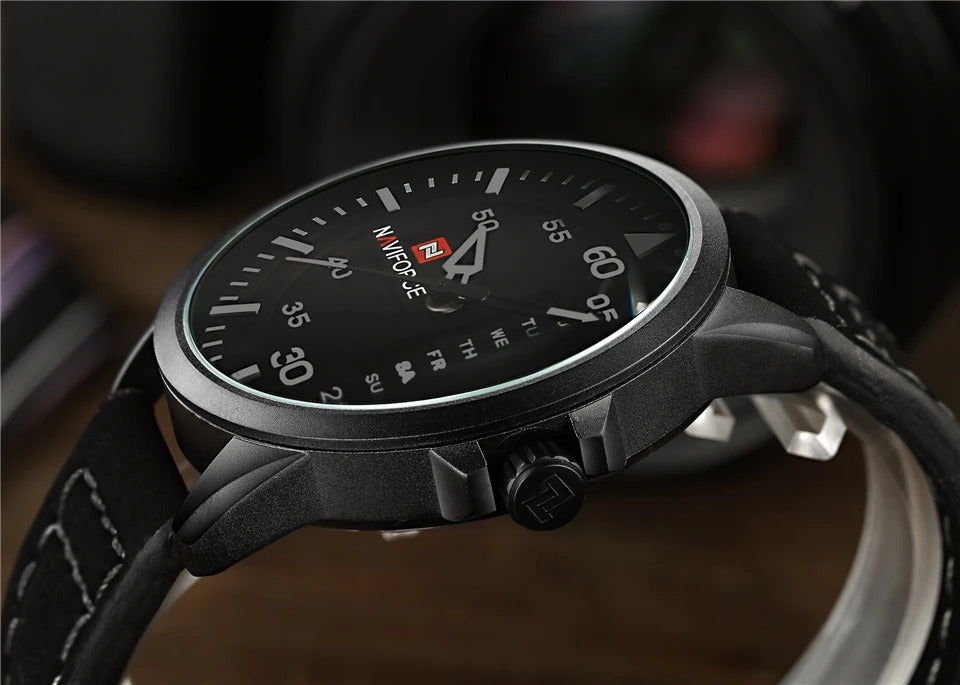 NAVI FORCE Waterproof Military Sport Quartz Men's Watch