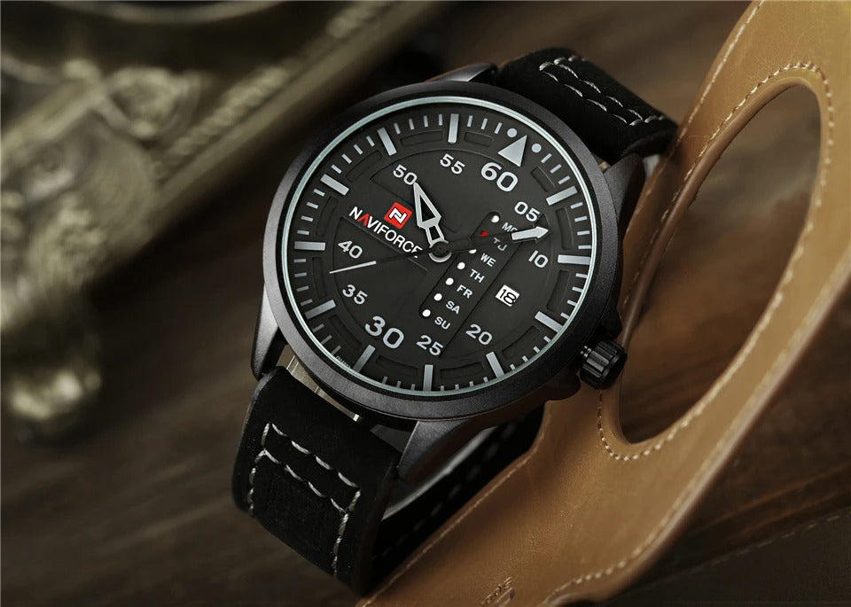 NAVI FORCE Waterproof Military Sport Quartz Men's Watch