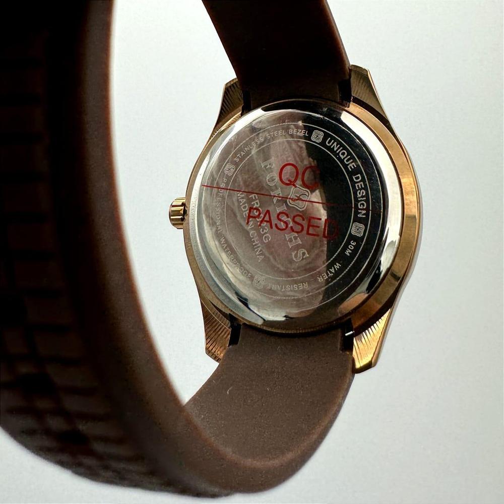 Forichs Men's Stainless Steel Analogue Watch