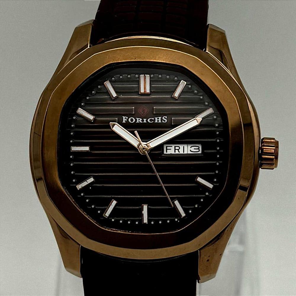 Forichs Men's Stainless Steel Analogue Watch