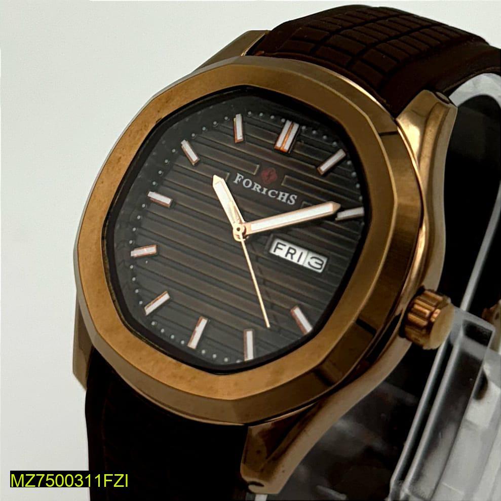 Forichs Men's Stainless Steel Analogue Watch