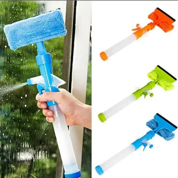 3 In 1 Fiber Wiper Sprayer Wash, Wipe And Soak