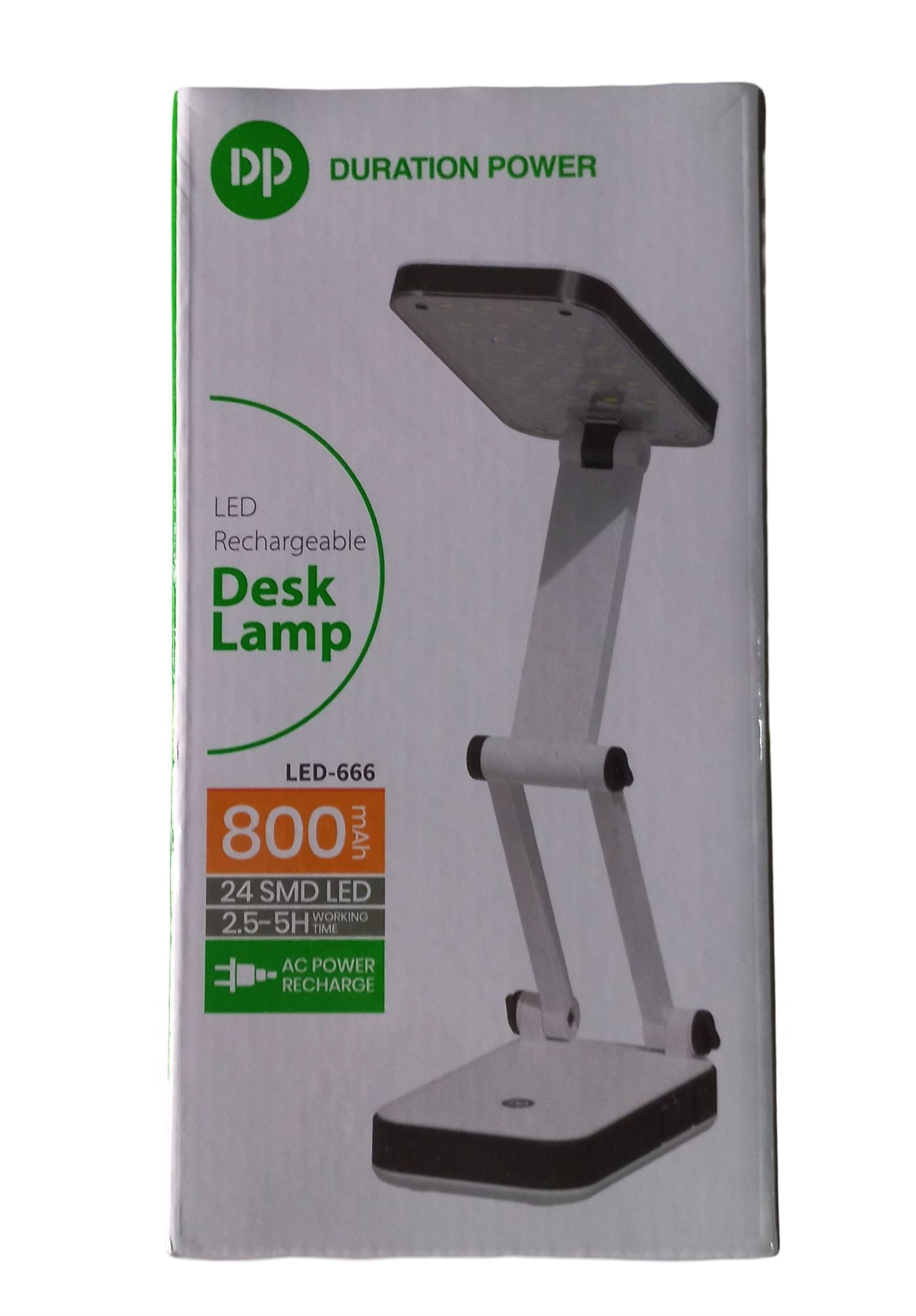 Portable Folding Led Desk Lamp With Adjustable Brightness – Travel-friendly Study & Reading Light