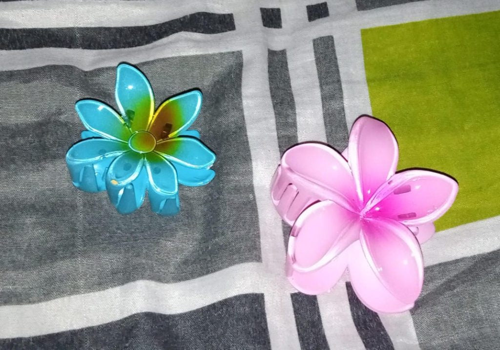 Pack Of 3 – Flower Hair Clip Colorful Hair Band For Girls & Women