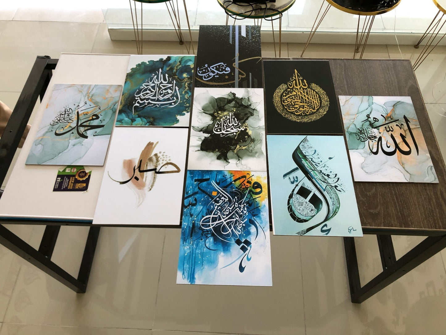 Home Decoration Item 09 Pieces Wall Decor Photo On Wall Canvas Art Decor