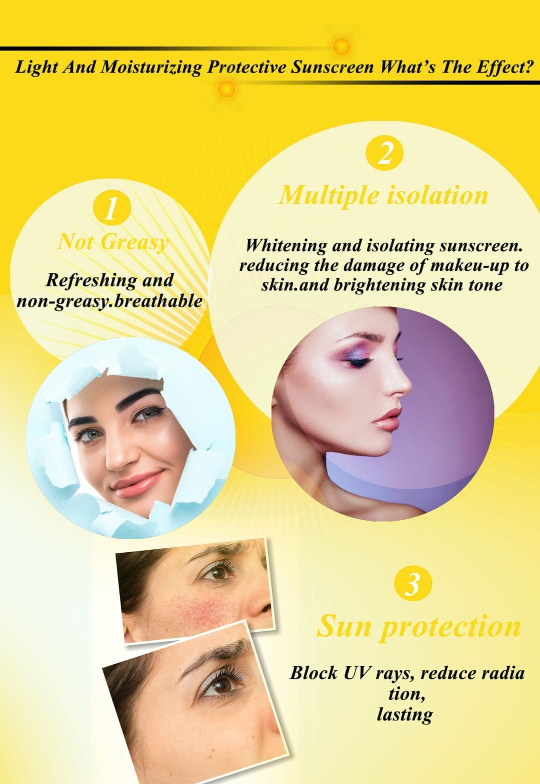 Kashee’s Sunscreen Spf 55 | Water & Sweat Resistant, Paraben-free | 150ml