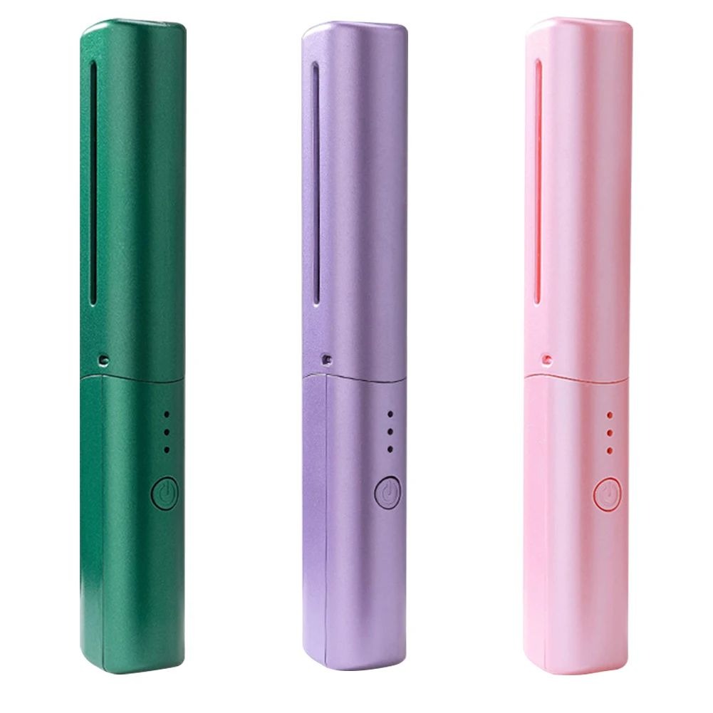 Cordless Comb Hair Straightener Brush Anti Scald 70 Mins Long Battery Life USB Rechargeable Hot Comb Hair Straightener For Home Travel