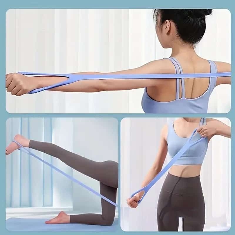Yoga Elastic Resistance Band | Yoga Fitness Elastic Band