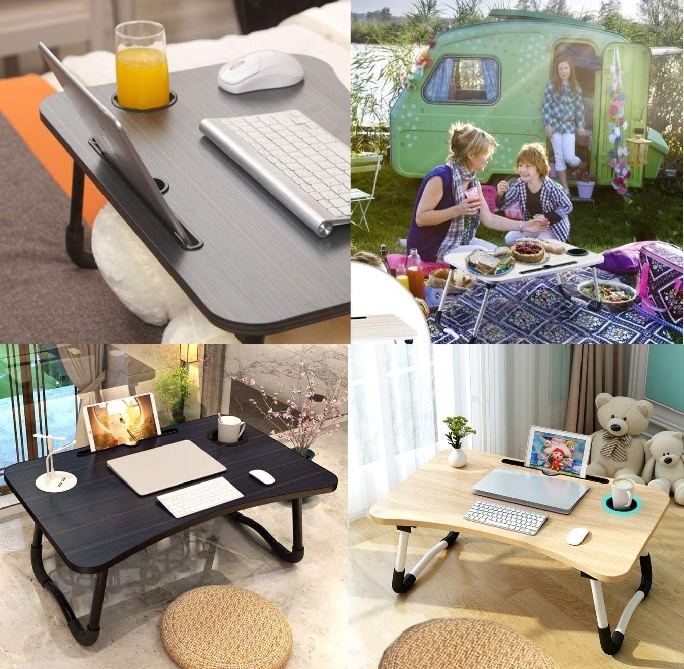 Wooden Laptop Table | Study Table