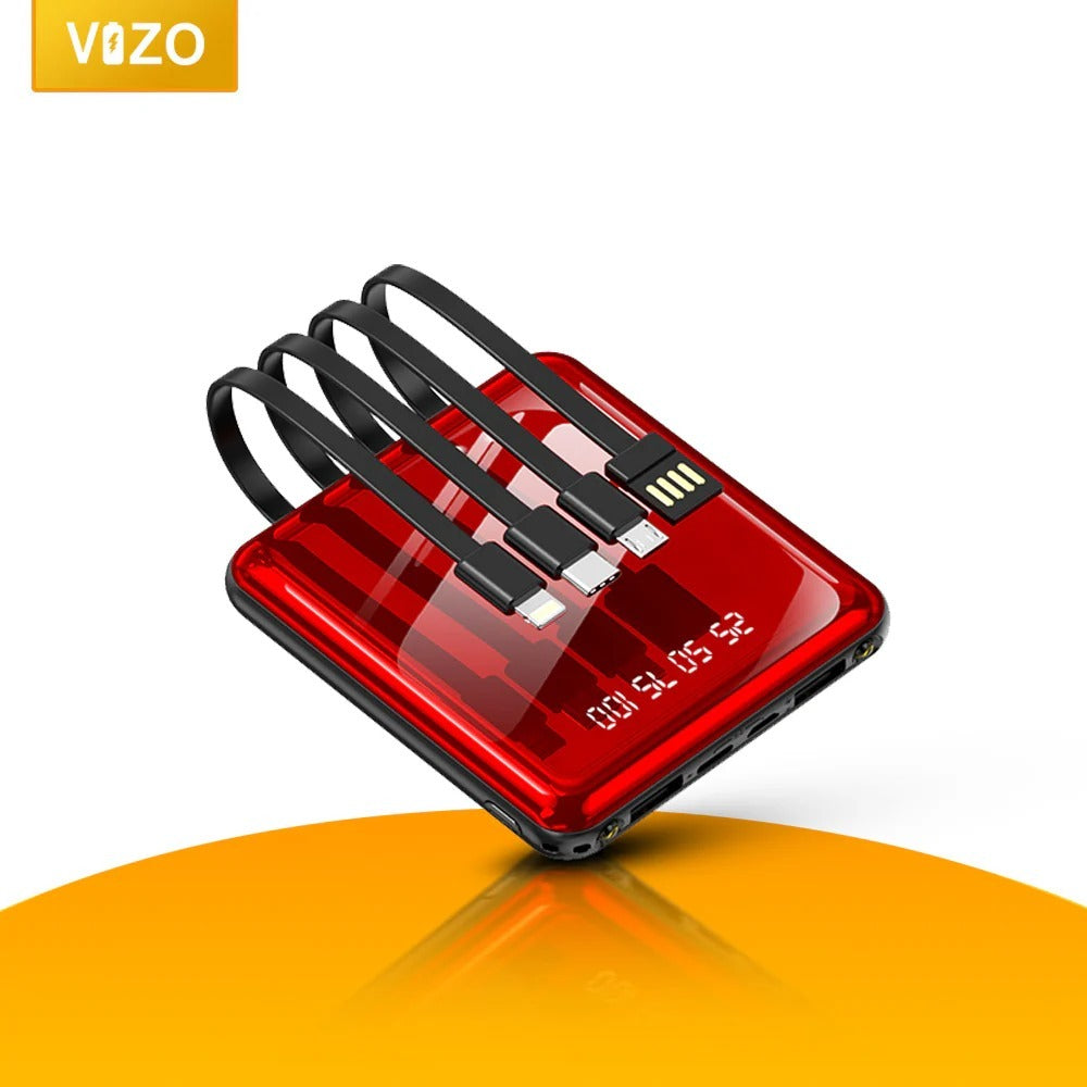 Light Weight – 10,000 MAH Compact Power Bank