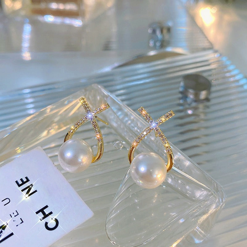 Zircon Earrings Women Personality Fashion Unique Design Earrings | Luxury Look Artificial Earrings