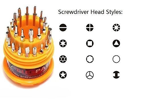 Universal Multi Tool Screw Driver Kit Maintenance Repair Tool 31 In 1