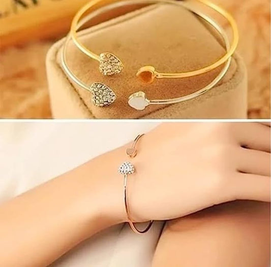 Double Hand Bracelet | Color Rose Gold