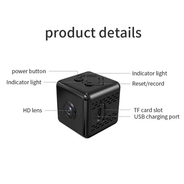 X9 1080p Hd 2mp Magnetic Wifi Mini Camera