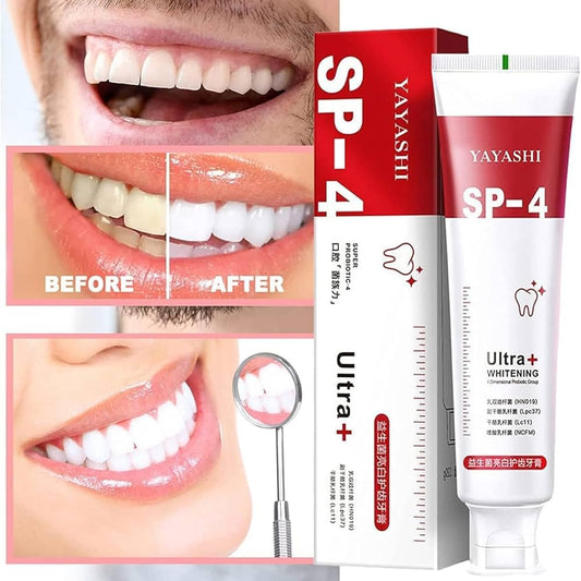 Yayashi Sp-4 Ultra Whitening Toothpaste Probiotic Stain Remover 100ml