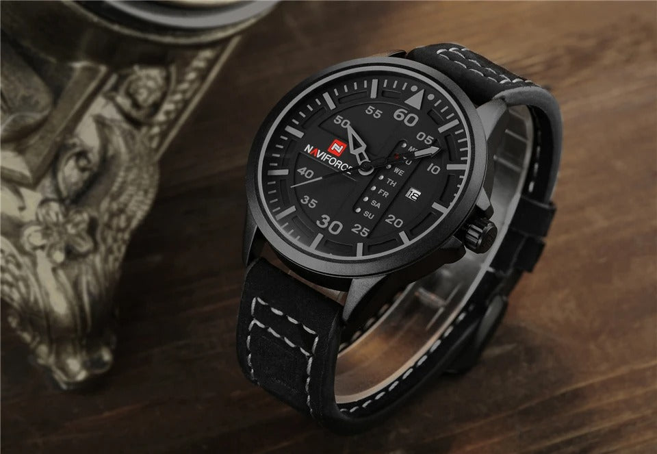 NAVI FORCE Waterproof Military Sport Quartz Men's Watch