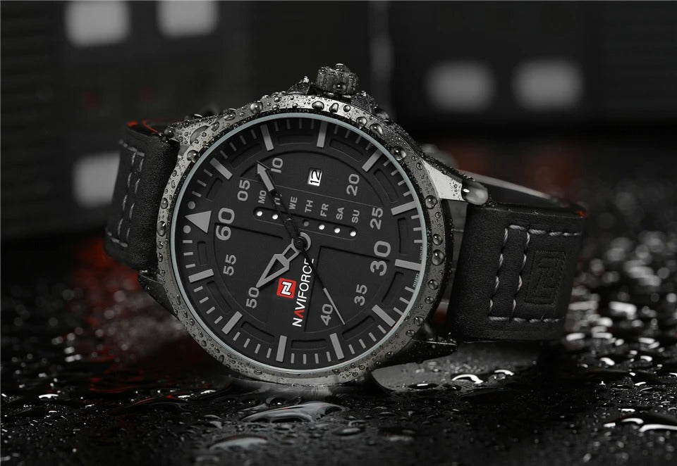 NAVI FORCE Waterproof Military Sport Quartz Men's Watch