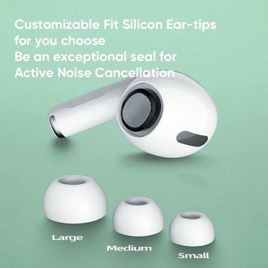 T03s Pro Joyroom Tws Active Noise Cancelling ANC Earbuds With Premium Case – White Earbuds Joyroom