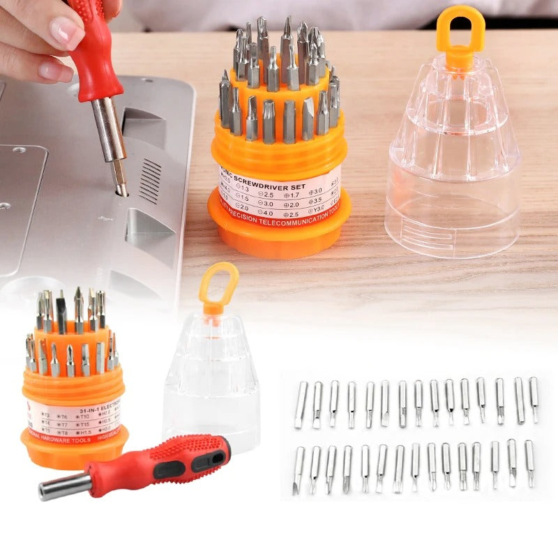 Universal Multi Tool Screw Driver Kit Maintenance Repair Tool 31 In 1