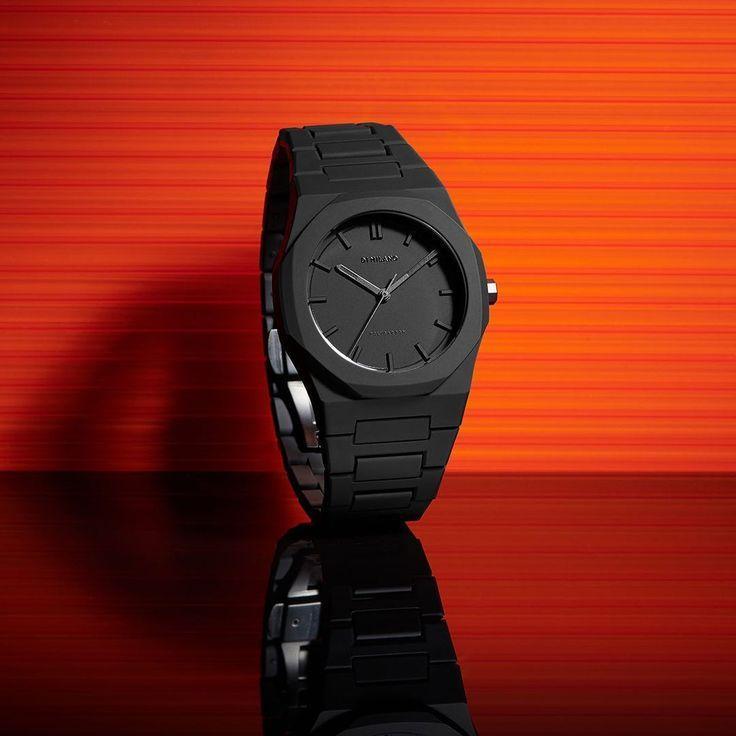 Silver Men's Black Carbon Fiber Watch - 1 Pc Luxury Timepiece