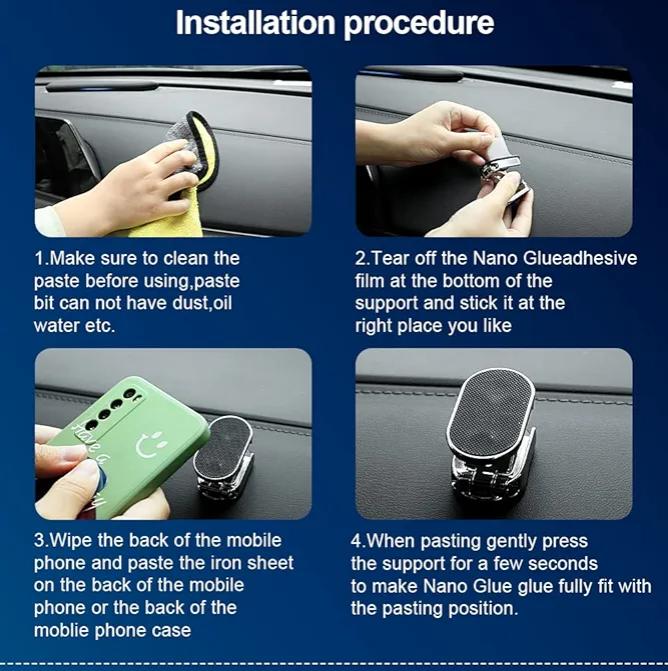 Mobile Phone Holder with USB Earphone Cable Winder