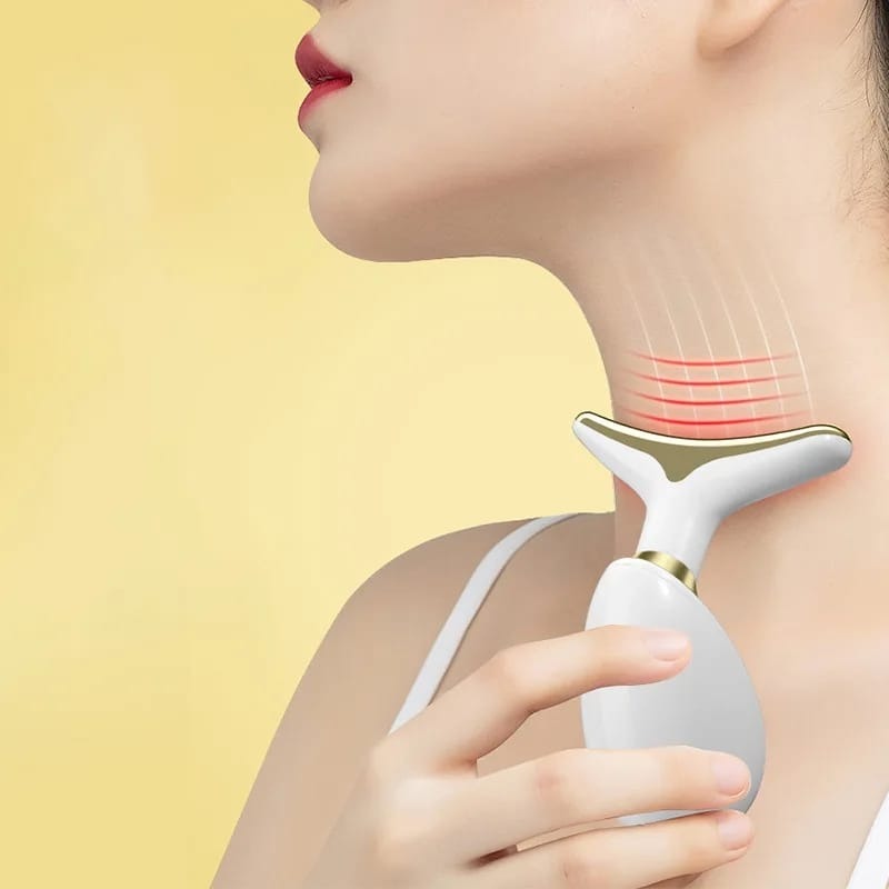 Massager For Face Lifting Facial Massagers Ems Neck Eye Massage Instrument Vibrator Red Light Therapy Anti Wrinkle