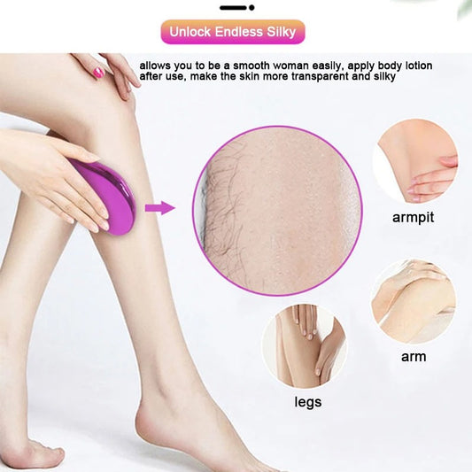 Crystal Hair Remover - Portable Epilator For Men And Women Full Body