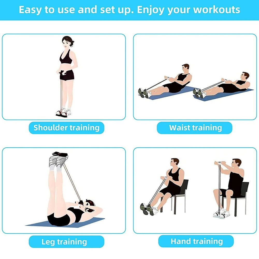 Pedal Resistance Band Latex