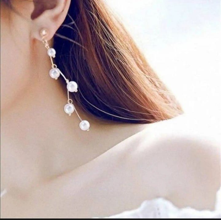 Zig Zag Black Choker With Earrings For Girls