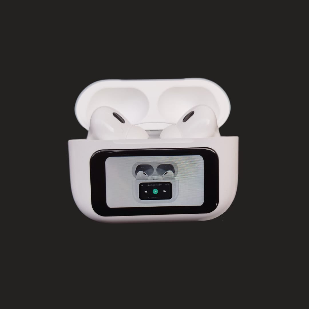 A9 Pro Digital Display Case Airpods | ANC | Touch Screen
