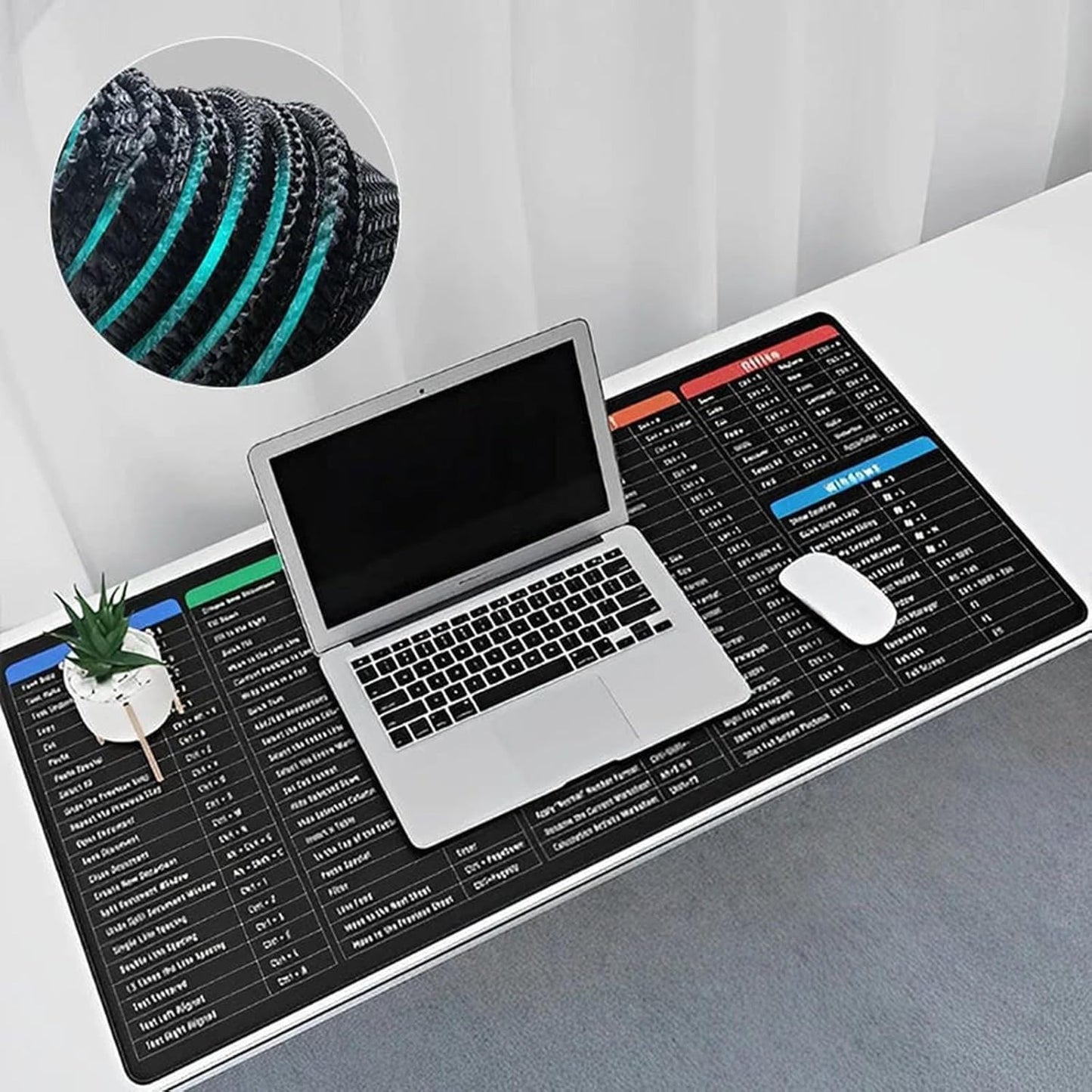 Shortcut Keyboard Office Mat Consignment 30x80 cm