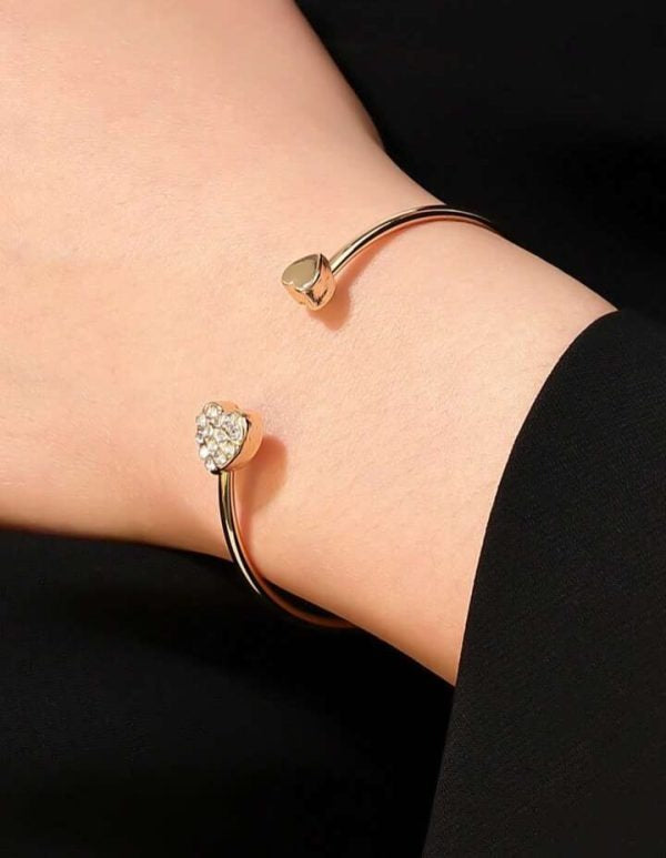 Double Hand Bracelet | Color Rose Gold