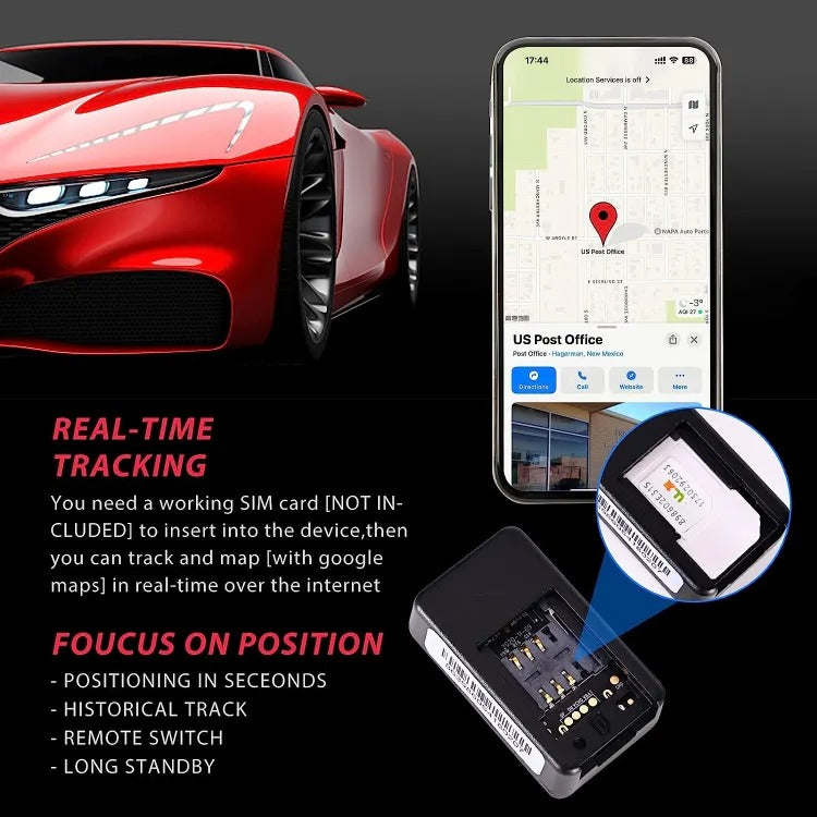 Wireless Mini Magnetic GPS Tracker Car Tracking Device
