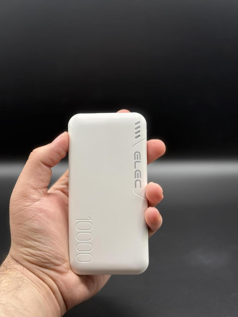 10,000mah Fast Charging Power Bank – White | Dual Type-a & Type-c Output