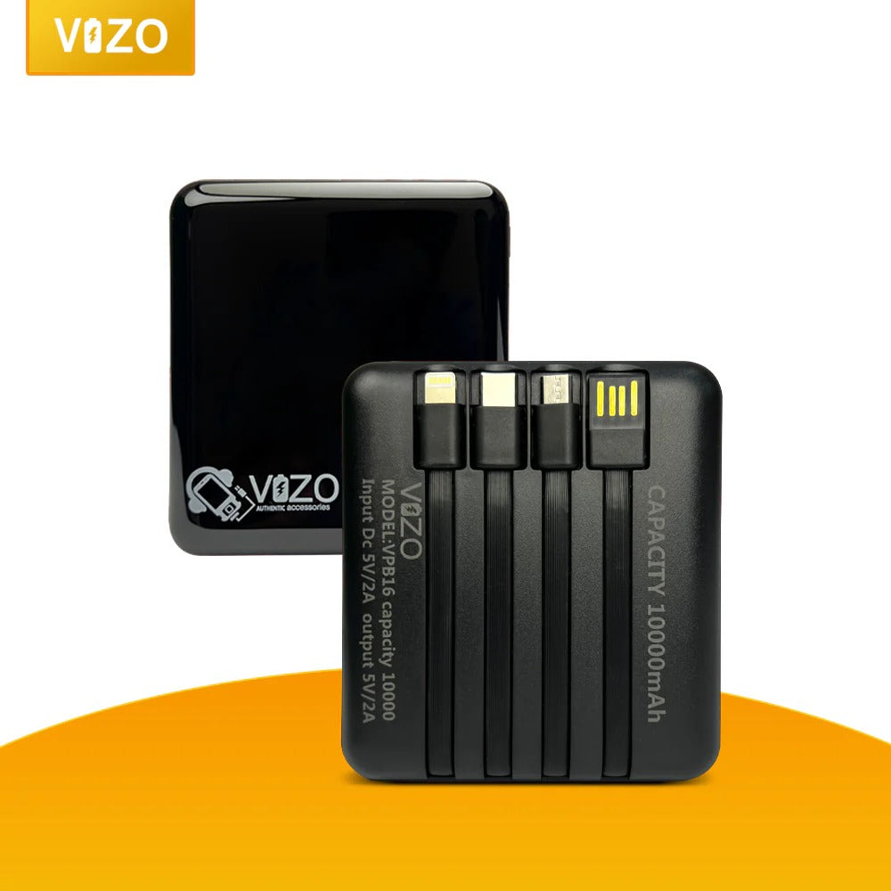 Light Weight – 10,000 MAH Compact Power Bank