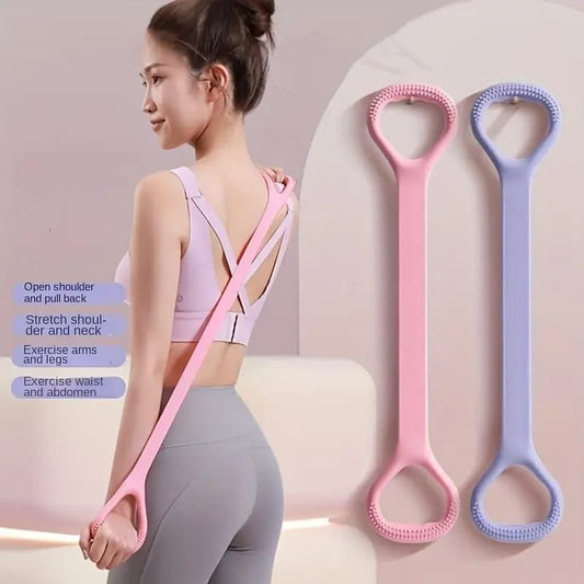 Yoga Elastic Resistance Band | Yoga Fitness Elastic Band