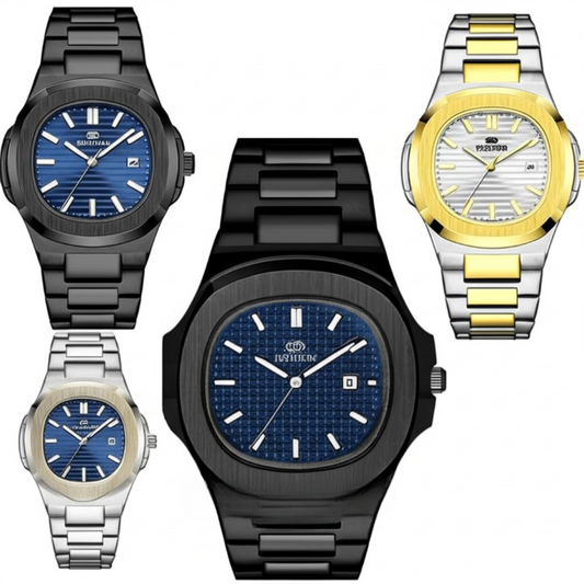 Bestwin Bw-137 Men’s Luxury Quartz Watch Stainless Steel Watch