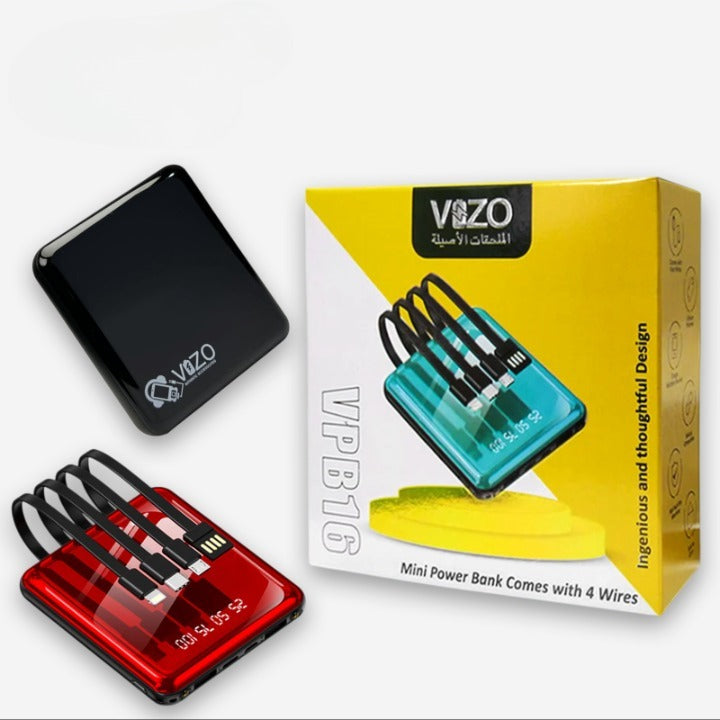 Light Weight – 10,000 MAH Compact Power Bank
