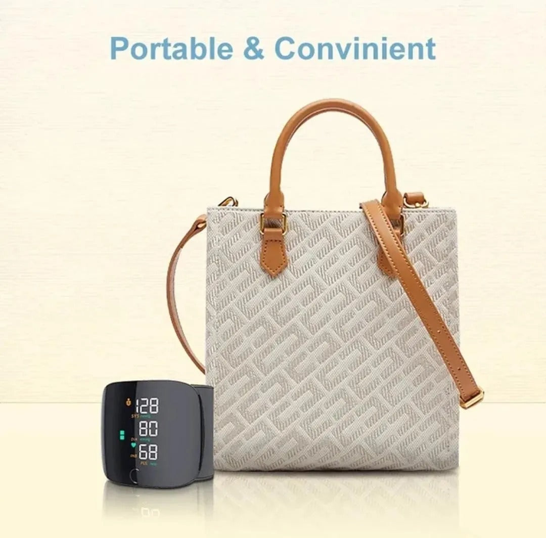 New LED Rechargeable Digital Wrist Blood Pressure Monitor